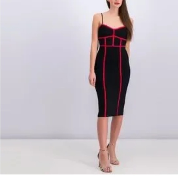 Joseph Ribkoff Bodycon dress Bustier Corset Empire waist Babydoll Blokecore sz 6 - Picture 1 of 13